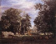 VELDE, Adriaen van de The Farm er oil painting artist